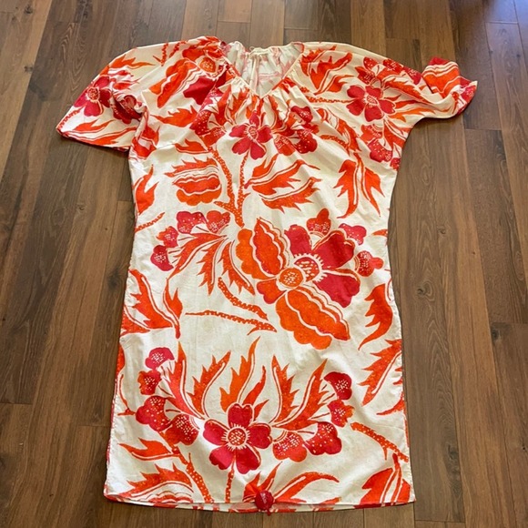 Anthro Mara Hoffman Beach Coverup Dress - Picture 2 of 7